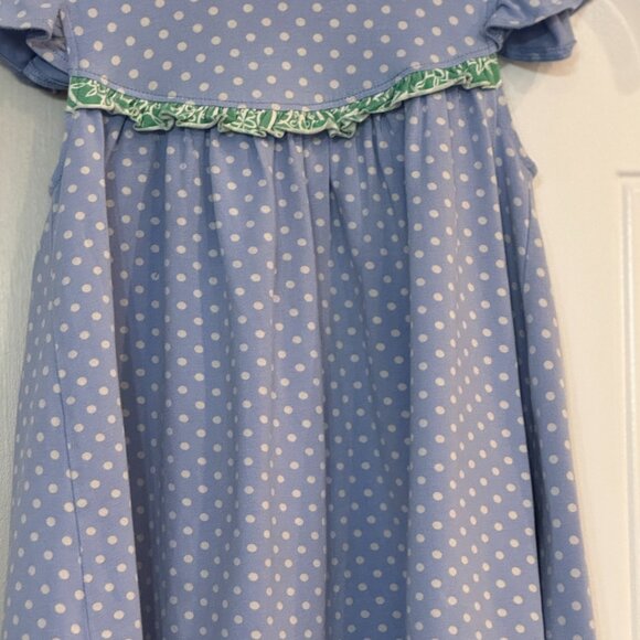 Matilda Jane girl's Dress size 4 polka dot pearl style twirl dress - Picture 3 of 8